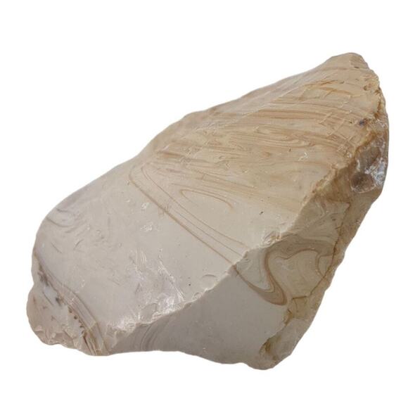 Carmel Chocolate Art Glass Cullet Swirl Slag #5L138 - Picture 1 of 6